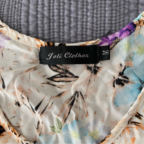 Floral Sleeveless Dress - Picture 3 of 7